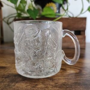 VTG 90s Mcdonalds Batman Forever The Riddler Collectible Glass Cup